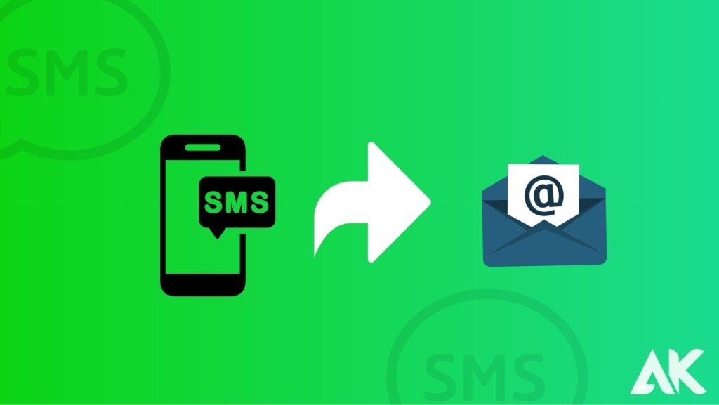 Automatic forwarding of SMS to Email