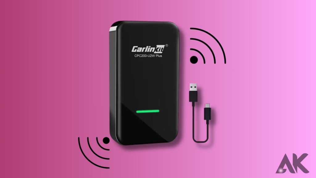 Editor's Pick: CarlinKit 3.0 wireless CarPlay adapter