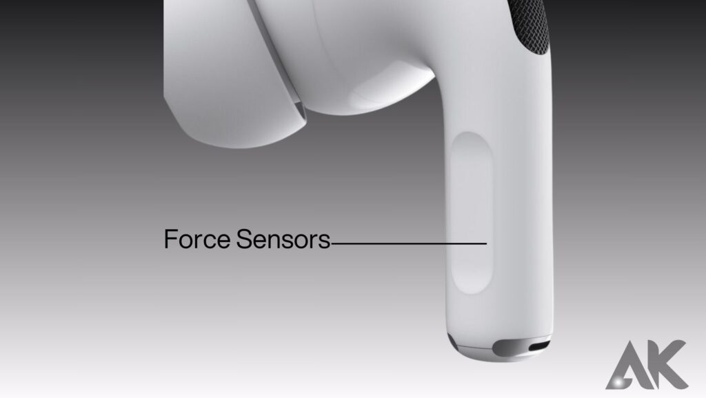 Turning to the left and right Force Sensors for AirPods Pro/AirPods 3: