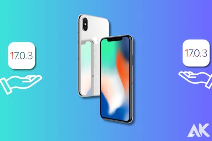 Does the iPhone X support iOS 17.0.3?