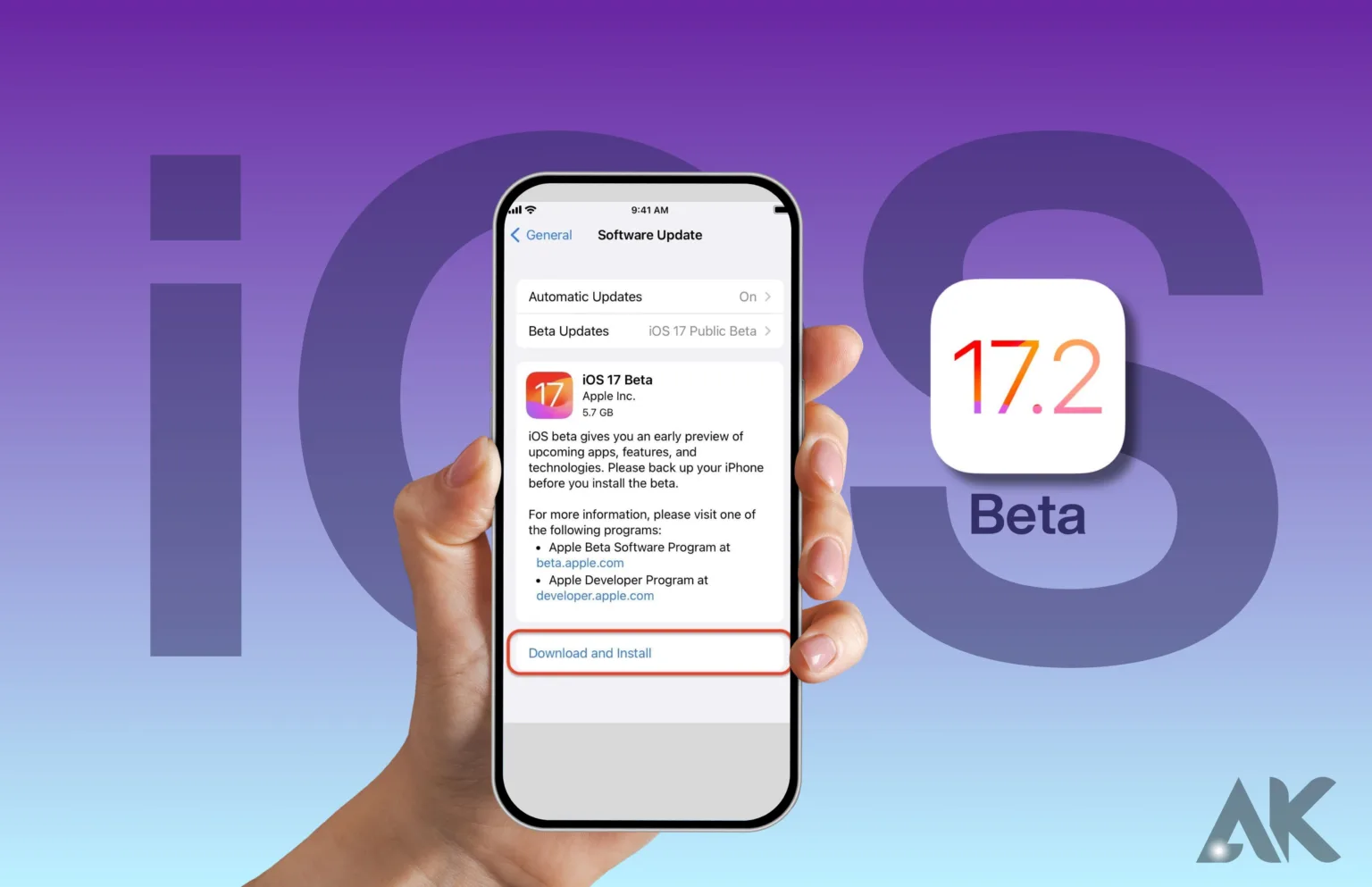 How to Download and Install the iOS 17.2 Beta