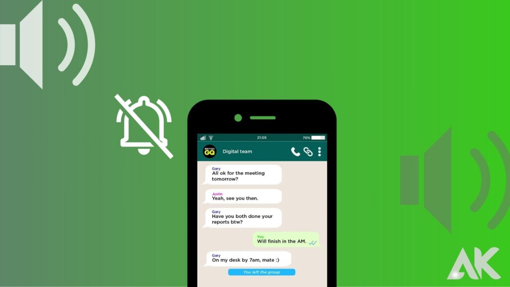 How to Unmute WhatsApp Chats or Groups