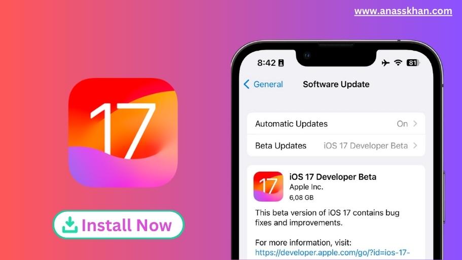 How to install the iOS 17 beta?