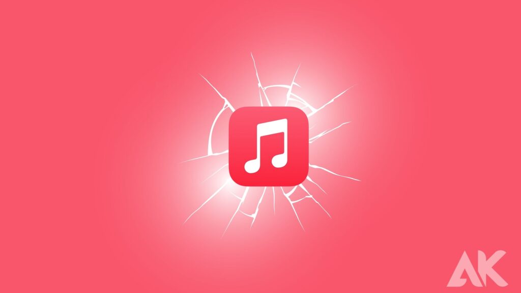 Music App Crashing