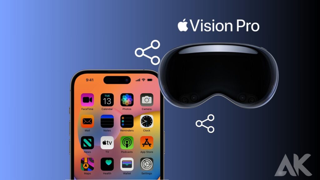 Sharing Content between your iPhone and Apple Vision Pro