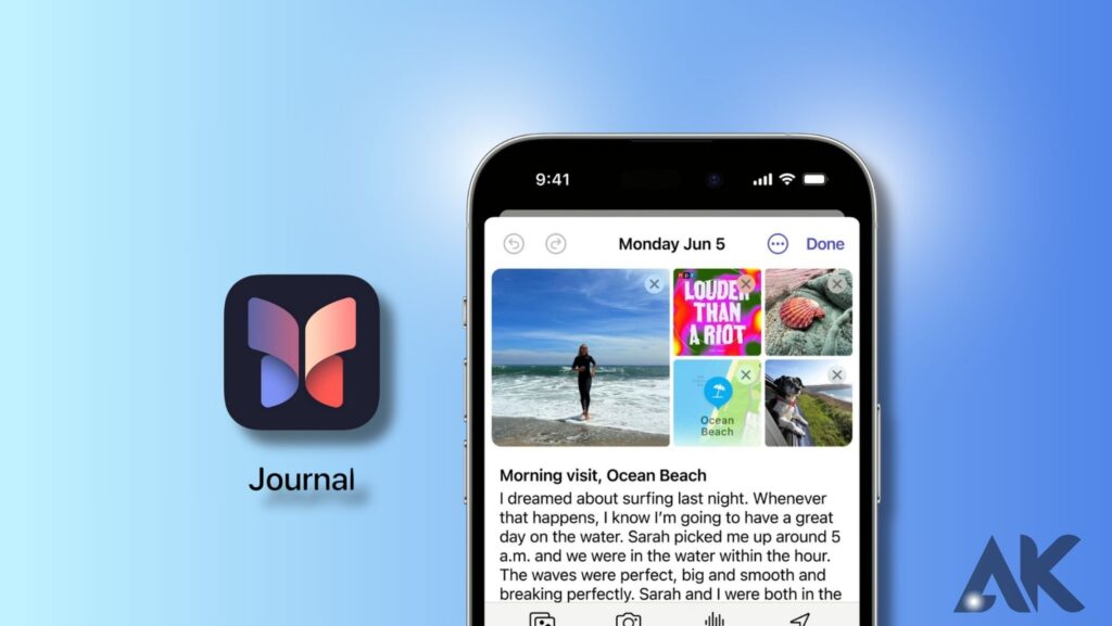 The Journal app