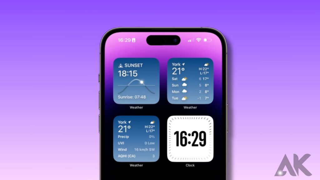 Weather Widgets