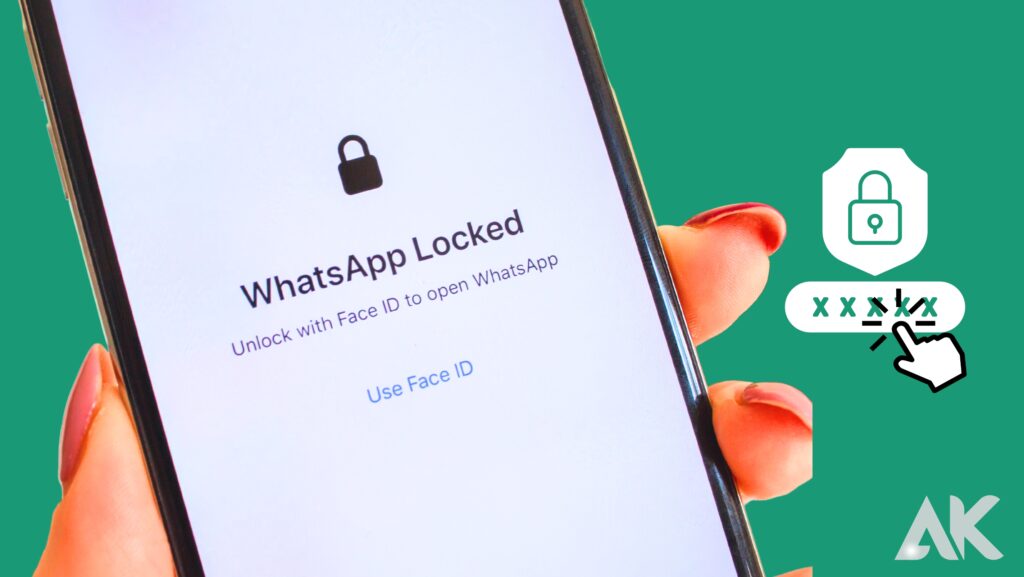 Set password for WhatsApp in IPhone