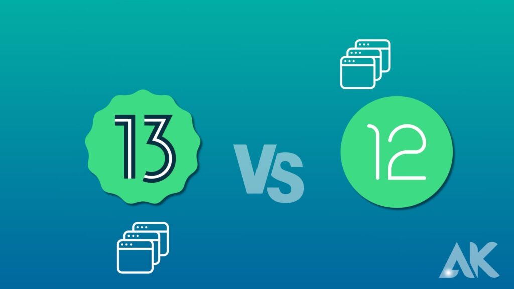Android 13 vs. Android 12: better multitasking