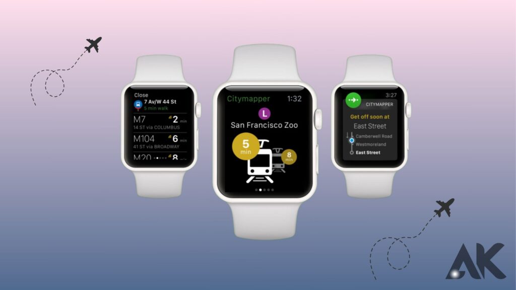 Best Apple Watch travel apps