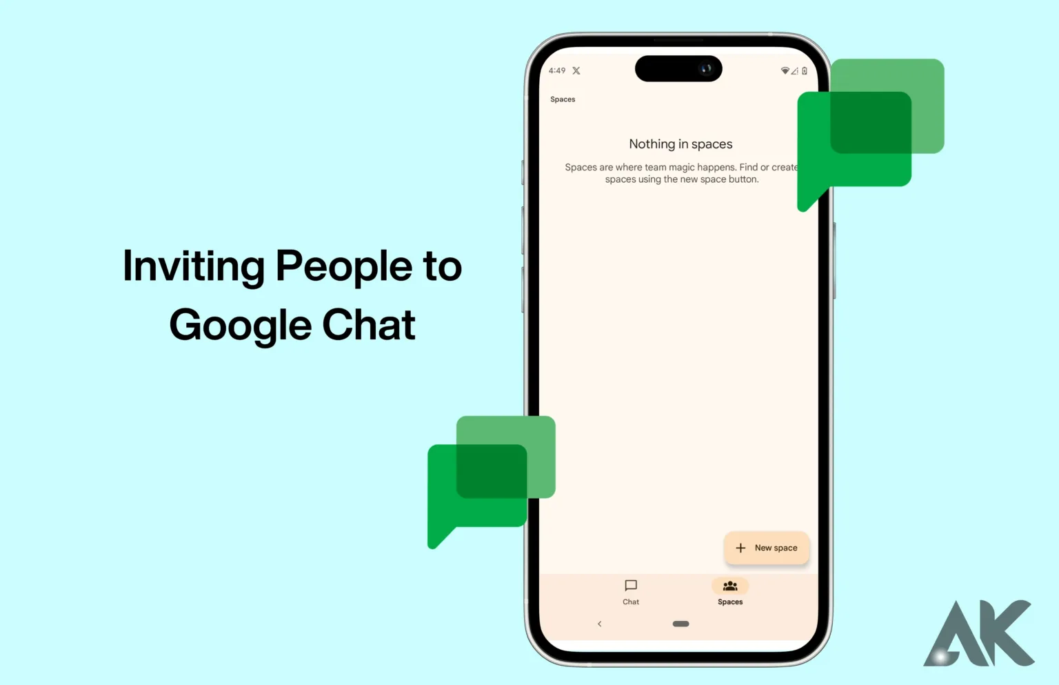 Inviting People to Google Chat: Bringing Your Team Together