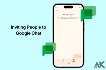 Inviting People to Google Chat: Bringing Your Team Together