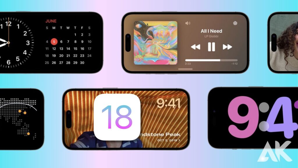 Major changes and updates in iOS 18 compared to previous versions
