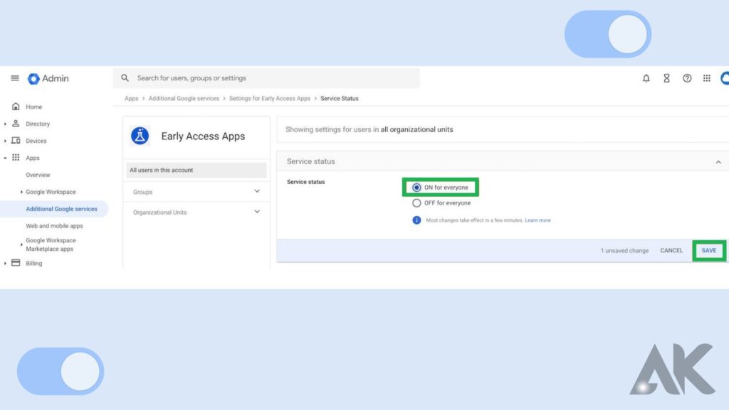 how to enable Bard in Google Workspace