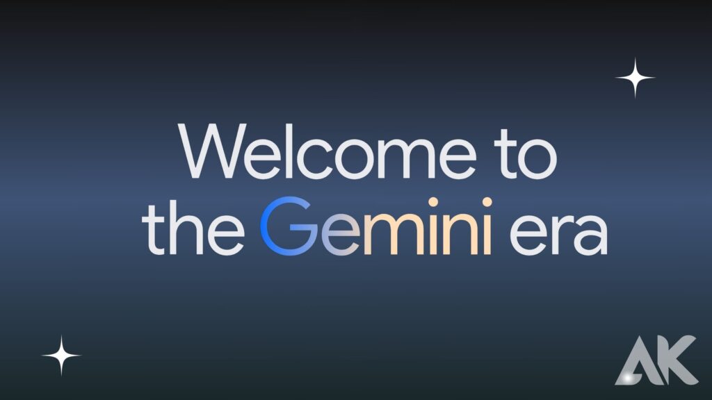 The architecture of Gemini
