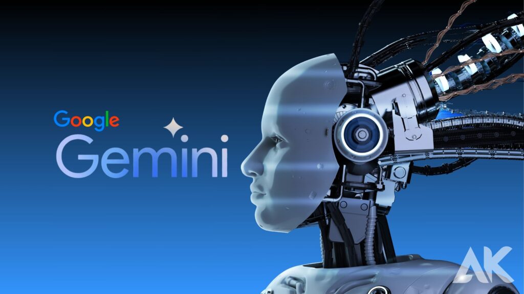 the role of AI in google genini