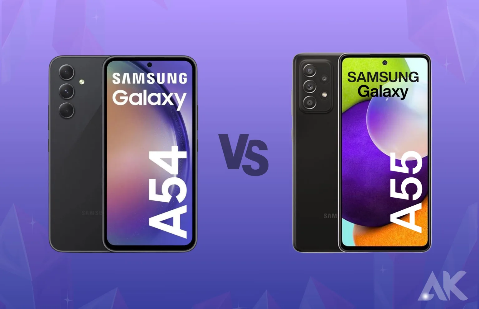 Samsung A55 vs. Samsung Galaxy A54
