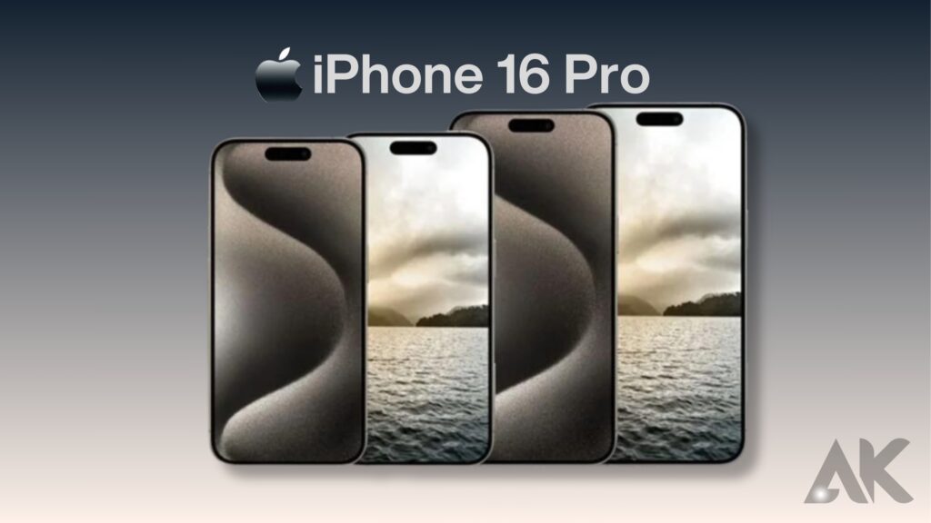 Ahead of Time: Envisioning the Possible Design of the iPhone 16 Pro