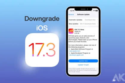 iOS 17.3 downgrade guide