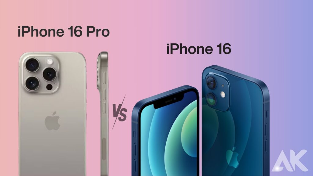 iPhone 16 vs iPhone 16 Pro: Design