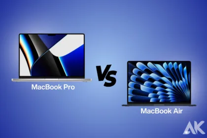 MacBook Pro vs MacBook Air comparison