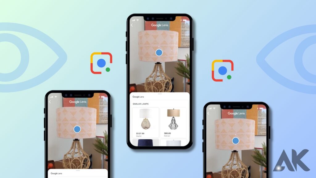 Google Lens AI search for products