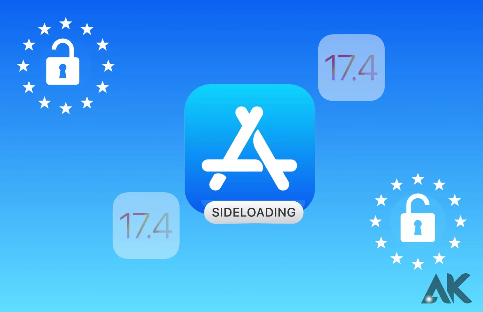 EU app sideloading in iOS 17.4