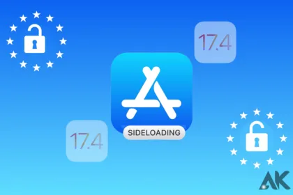 EU app sideloading in iOS 17.4