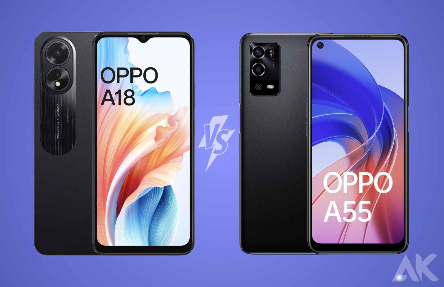 Upgrade or downgrade? A Deep Dive into the Oppo A18 vs. Oppo A55 Differences