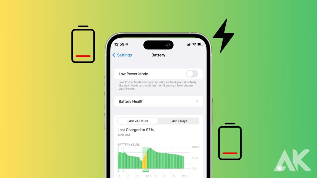 What caused the battery drain?