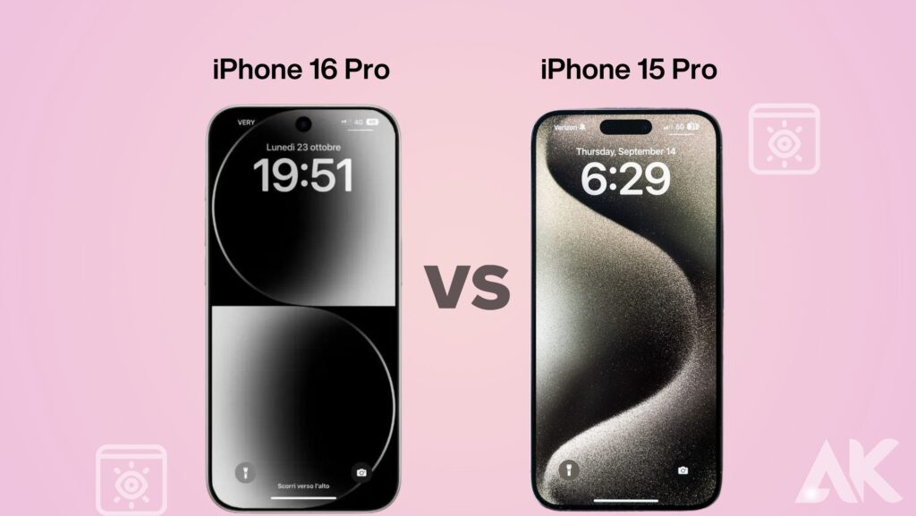 iPhone 16 Pro vs iPhone 15 Pro: Display