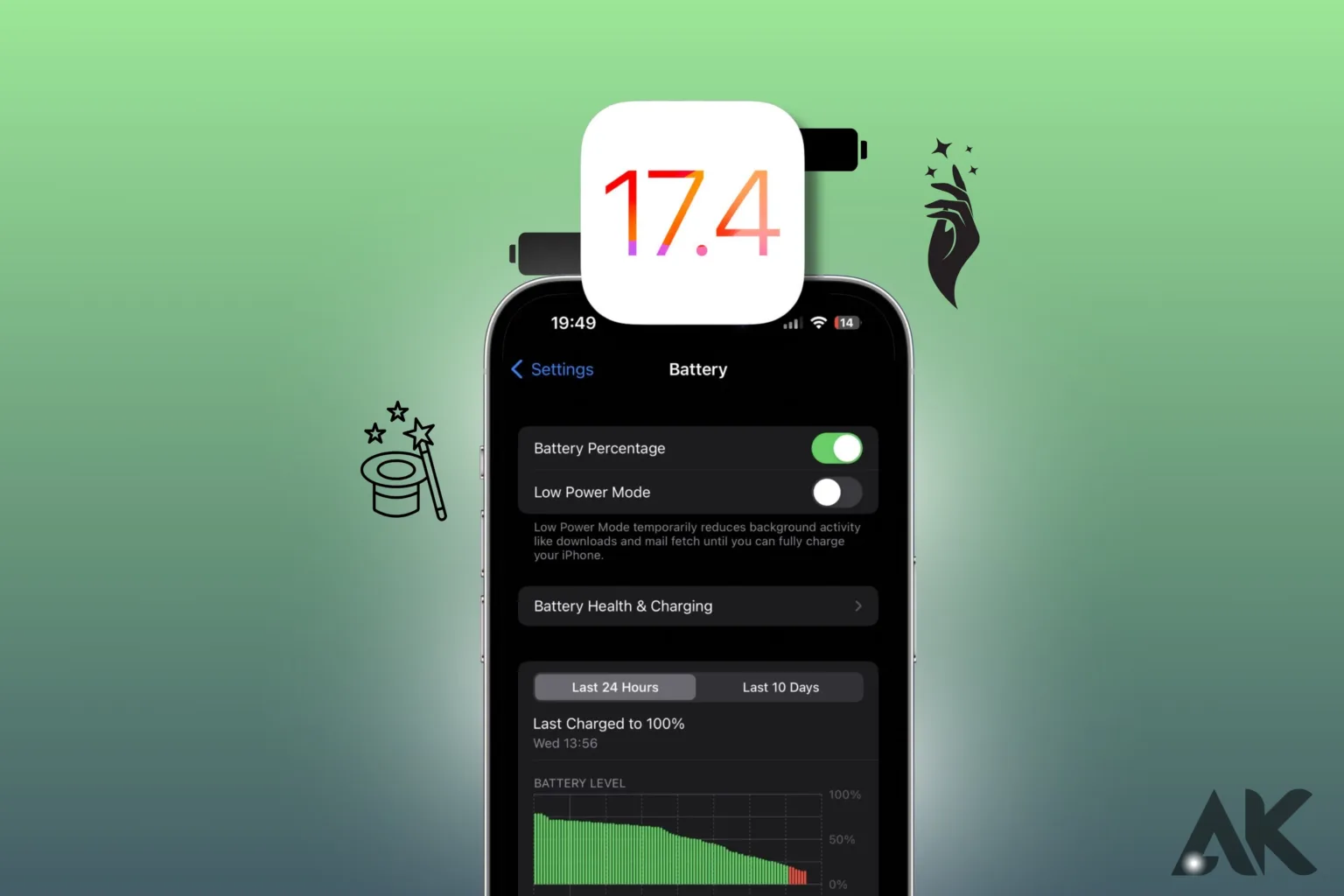 iOS 17.4 battery life