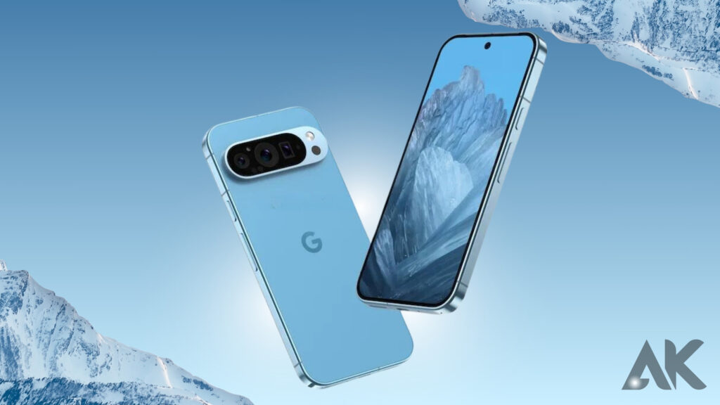 Design and display features of google pixel 9 ultra