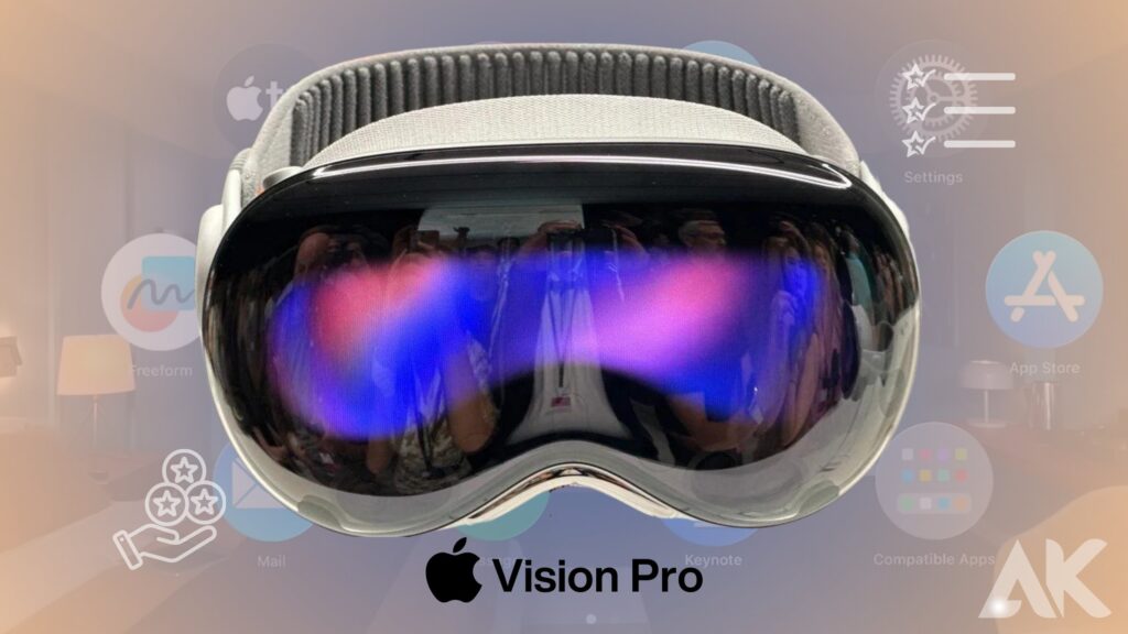 Features of Apple Vision Pro