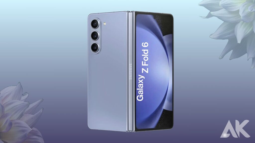 Galaxy Z Fold 6 camera