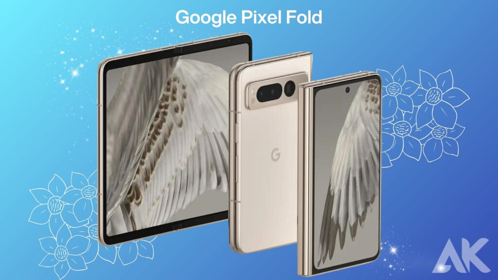 Google Pixel Fold design