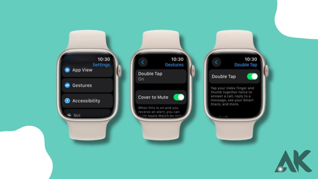 Apple Watch 9's 2-Finger Tap