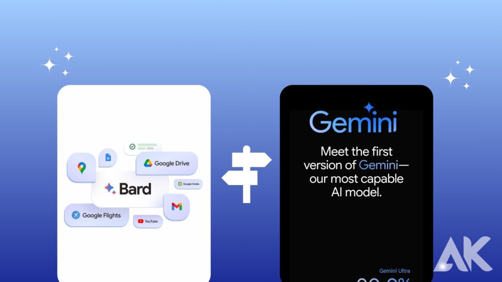 Key differences between Bard and Gemini