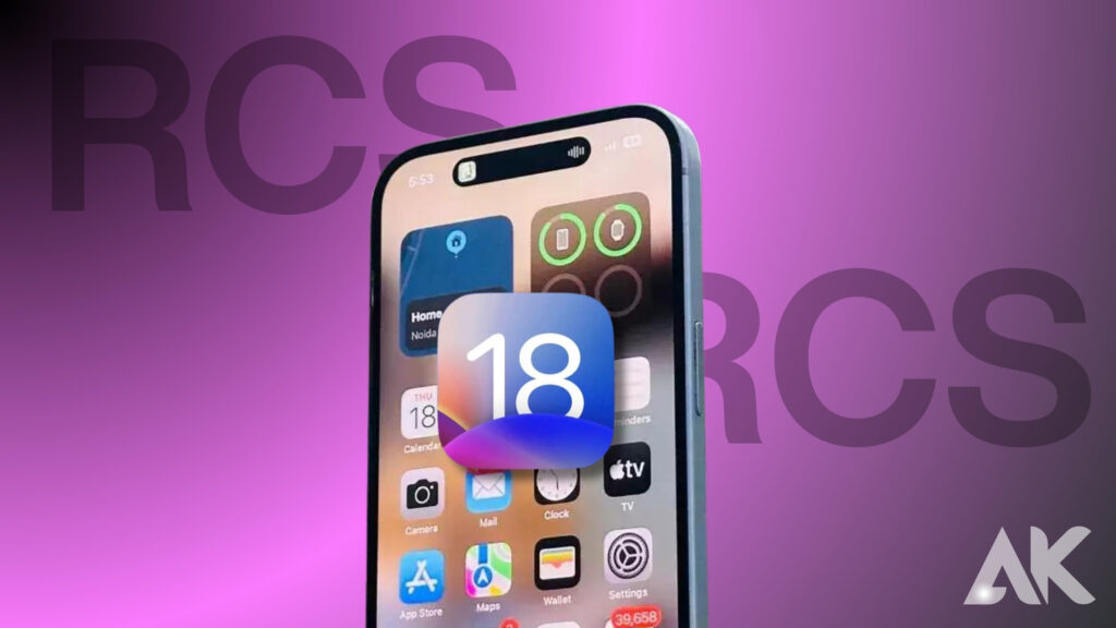 RCS support in iOS 18