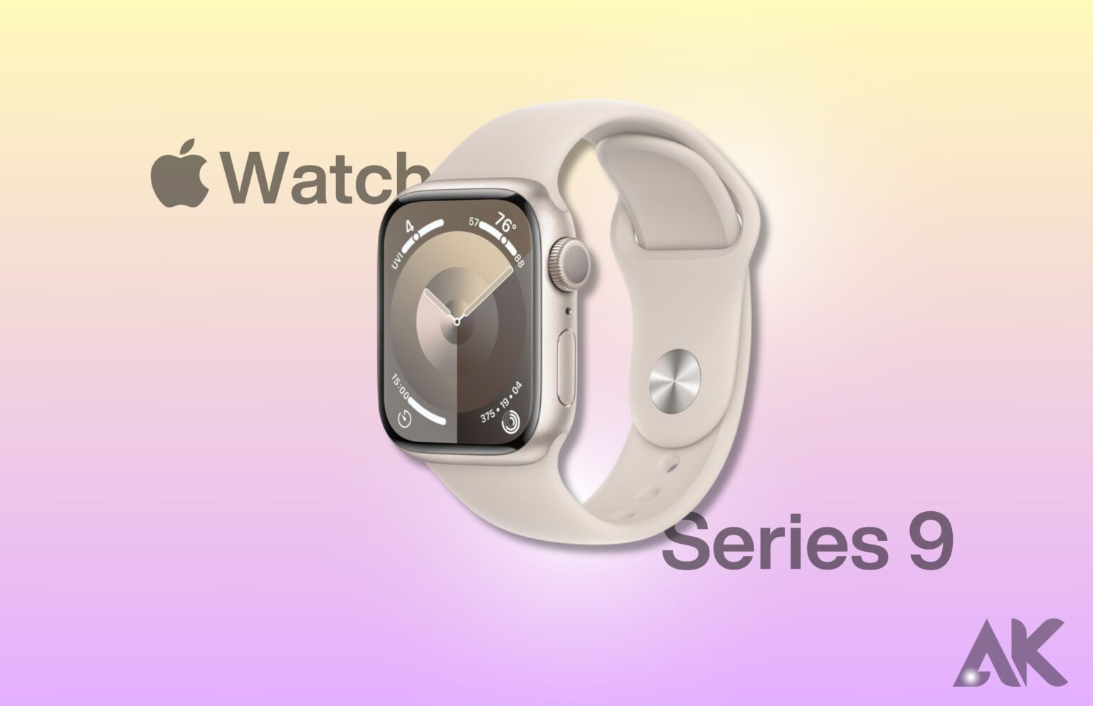 Shine Bright: Apple Watch Series 9 41mm Starlight Edition Unveiled