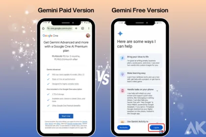 Gemini advanced subscription vs. free version