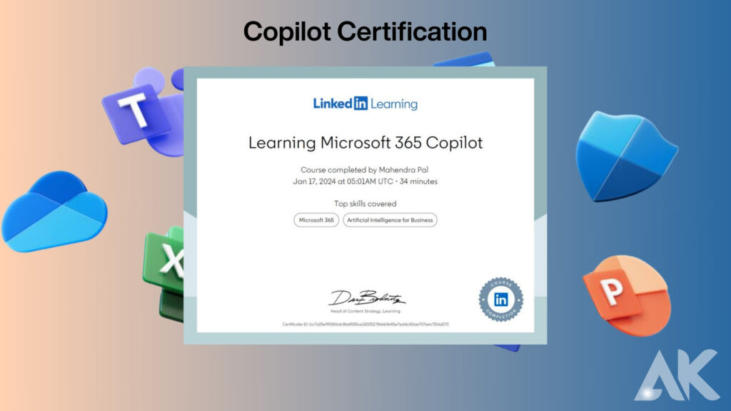 Copilot certification