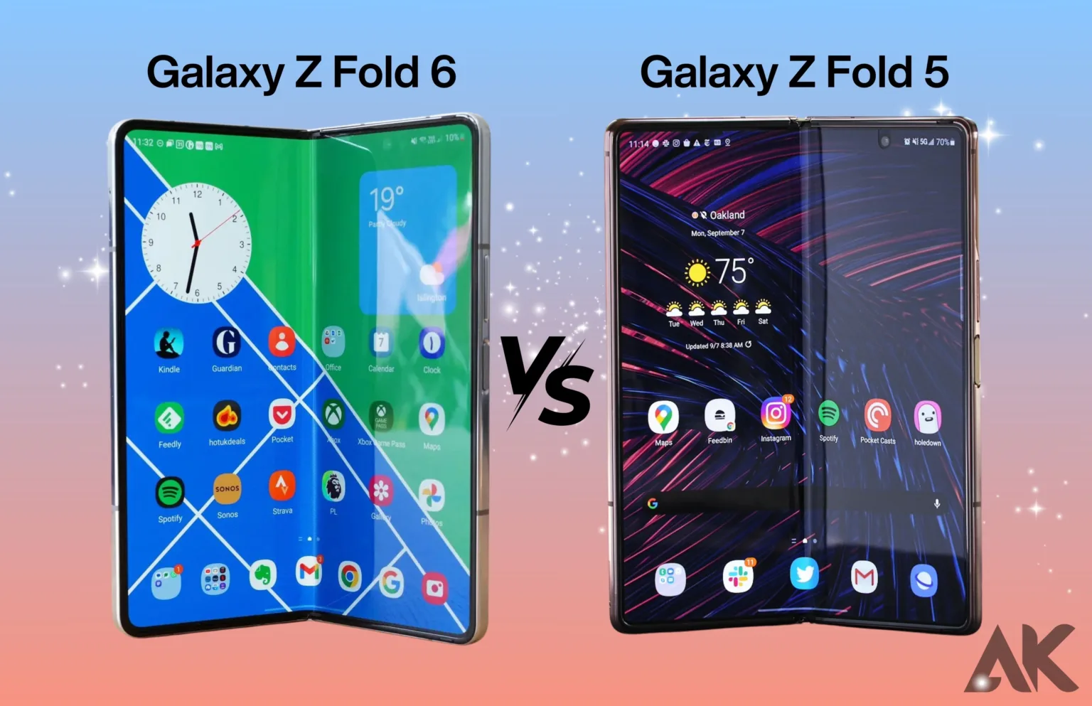 2024 Face-Off: Galaxy Z Fold 6 FE vs Galaxy Z Fold 5