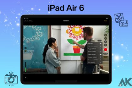 Capture Stunning Moments Exploring the iPad Air 6 Camera