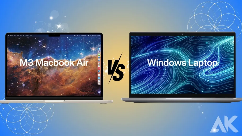 M3 Macbook Air vs Windows laptop
