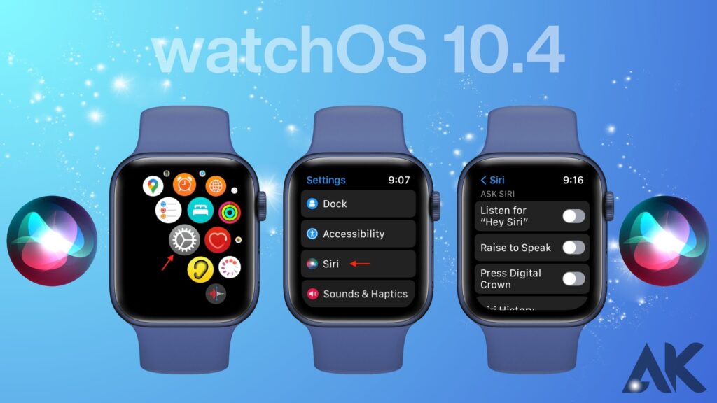 watchOS 10.4 update