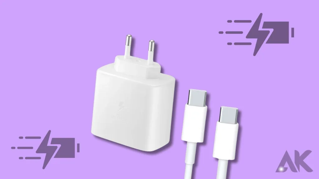 Samsung A55 accessories:Fast Charging Adapters and Cables