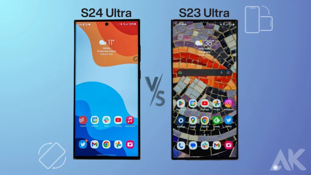 samsung galaxy s24 ultra vs s23 ultra:samsung galaxy s24 ultra vs s23 ultra : display