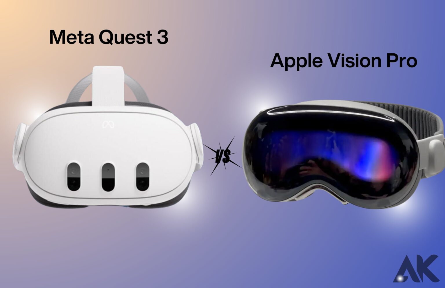 Meta Quest 3 vs. Apple Vision Pro Features Breakdown