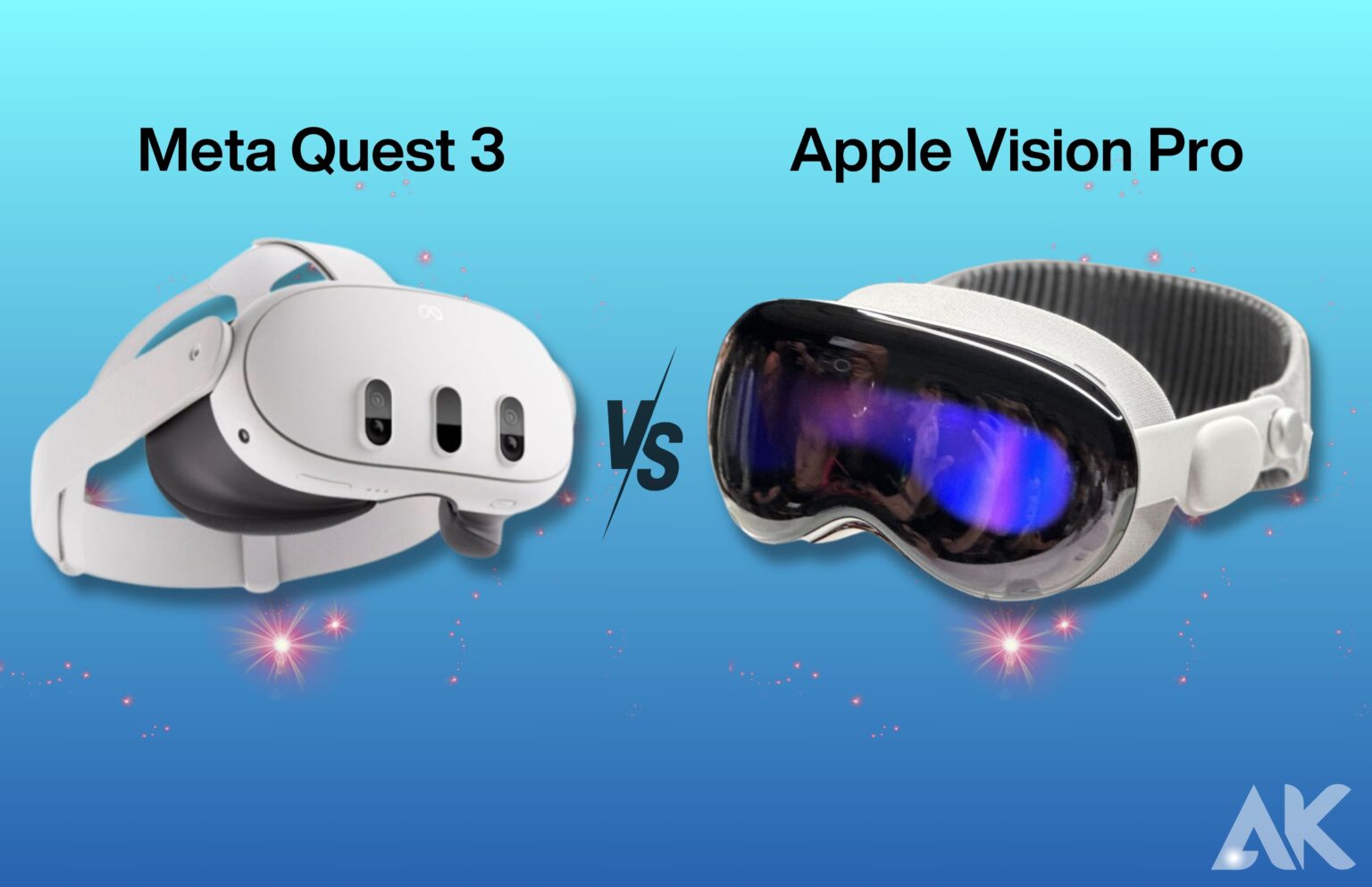 Meta Quest 3 vs. Apple Vision Pro Specs Comparison